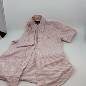 Ralph Lauren Kids Pink Button Down Shirt